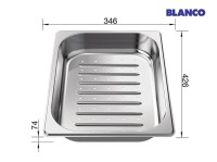 MEDIDAS CUBETA ADICIONAL INOX BLANCO